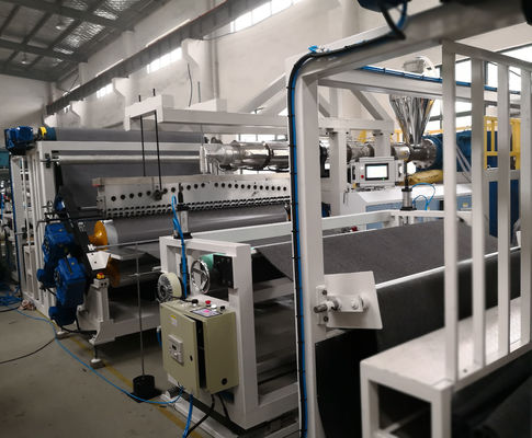 300 - de Lijn van de de Deklaagtpe Uitdrijving van 500kg/H 2M Carpet Backing Machine