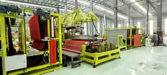 2 Extruders Co Extrusie TPE tapijt backing machine met verstelbare snelheid