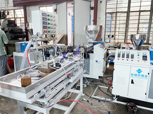 Pvc-van de het Kaartjeshouder van het Prijsetiket van de het Profieluitdrijving Plastic de Lijnmachine